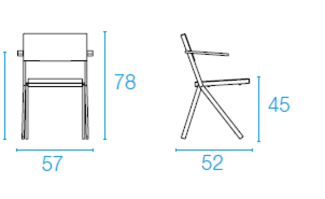 Кресло от фабрики Emu модель 411