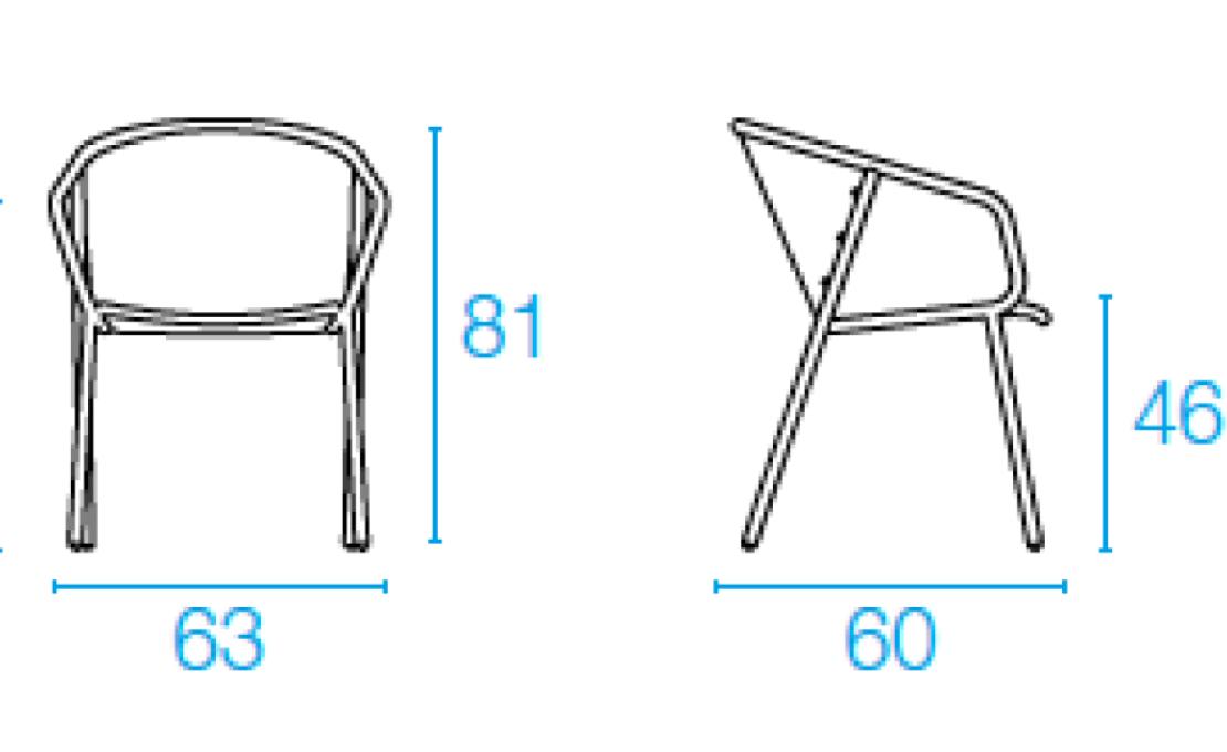 Кресло от фабрики Emu модель 626