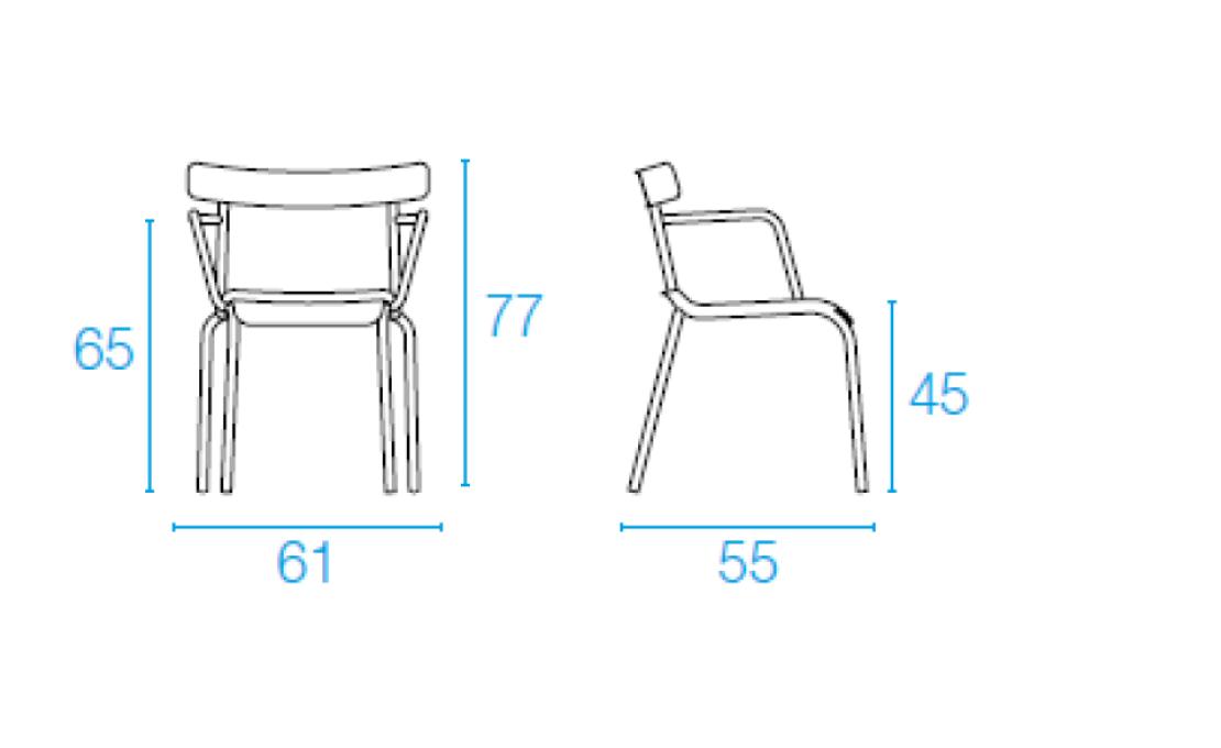 Стул от фабрики Emu модель 638