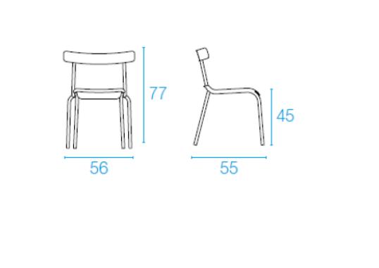 Стул от фабрики Emu модель 637