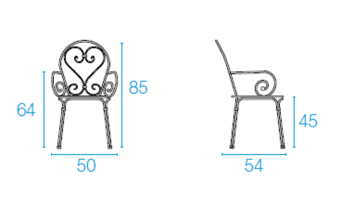 Кресло от фабрики Emu модель 910