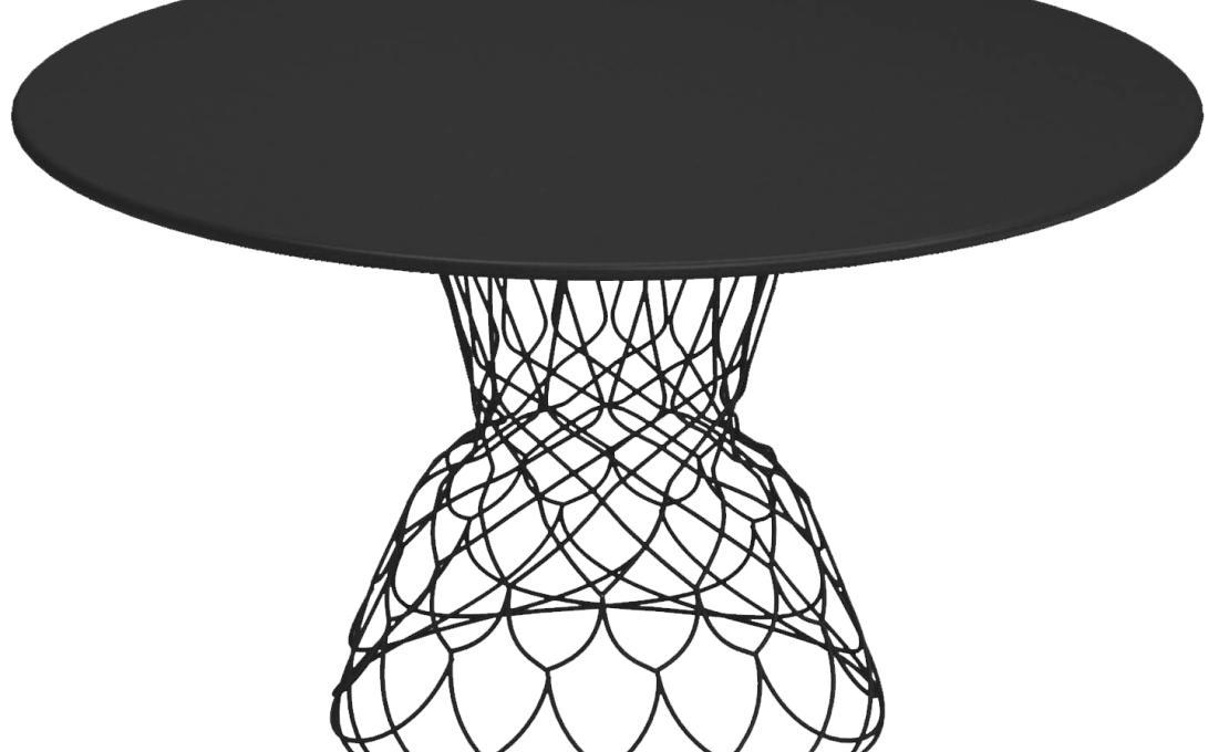 Уличный стол от фабрики Emu модель RETROUVEROUNDTABLE