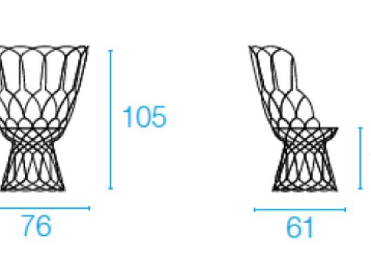 Уличное кресло от фабрики Emu модель 566