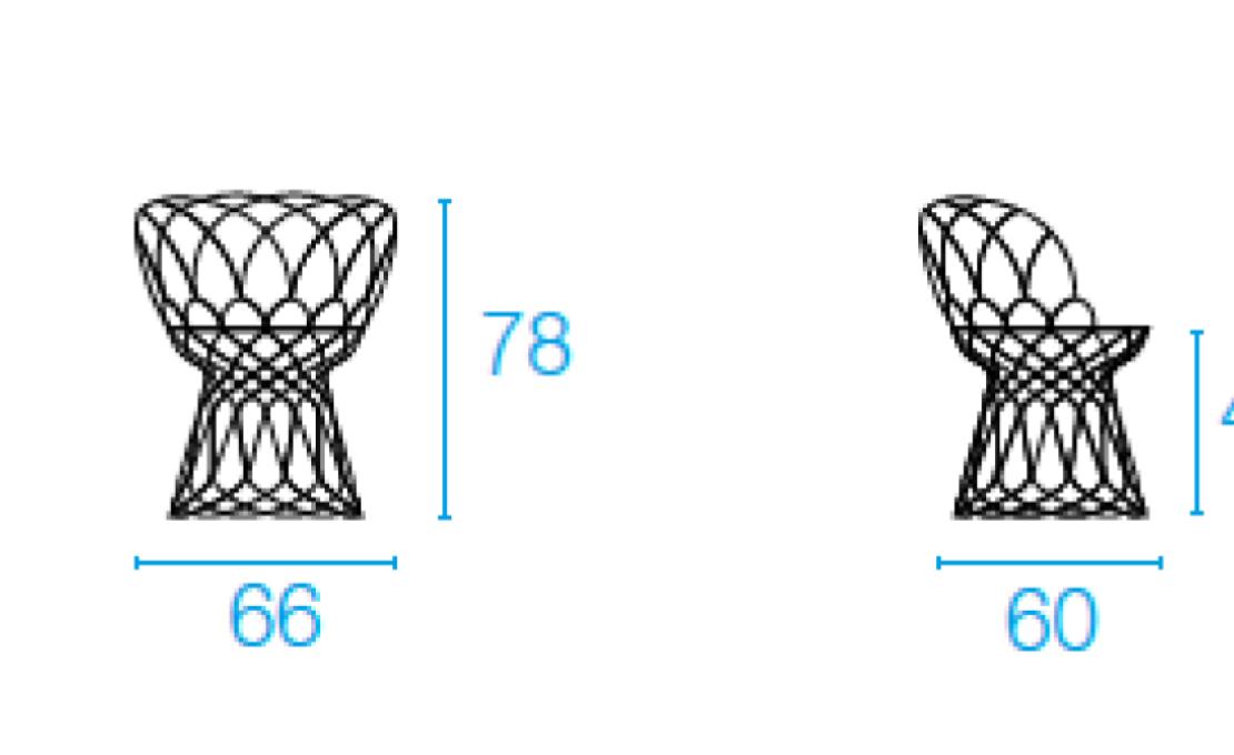 Уличный стул от фабрики Emu модель 565