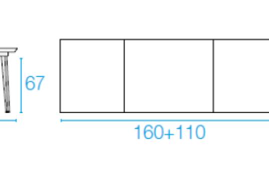 Стол от фабрики Emu модель 34PLUS4EXTENSIBLETABLE