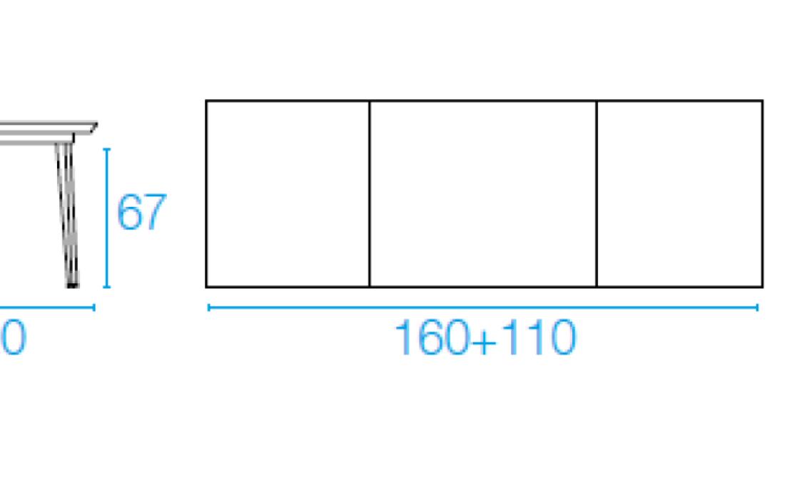 Стол от фабрики Emu модель 34PLUS4EXTENSIBLETABLE