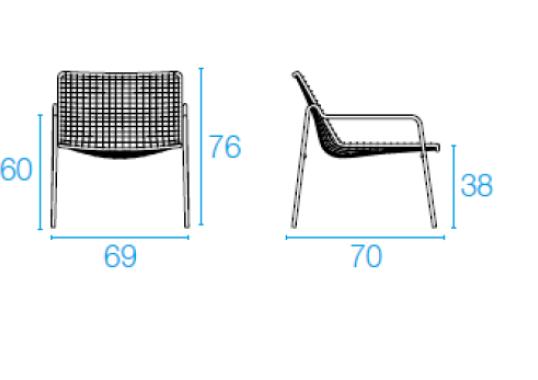 Кресло от фабрики Emu модель 792