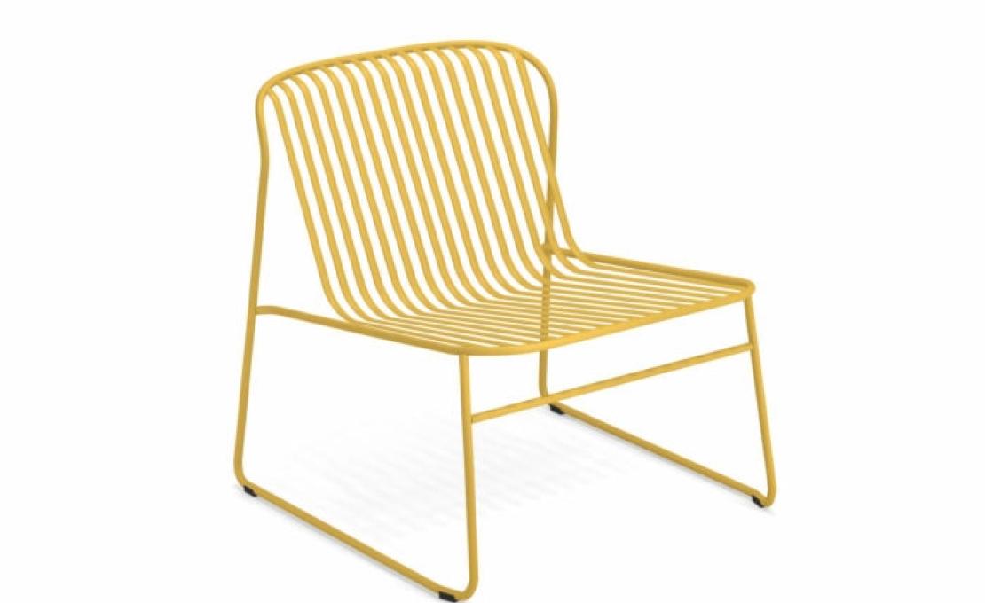 Уличное кресло от фабрики Emu модель Riviera  437 Arm