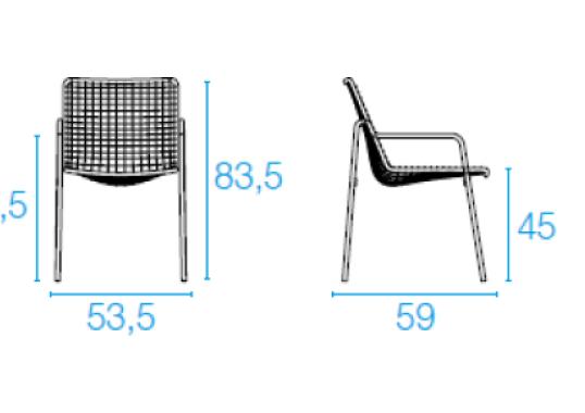 Кресло от фабрики Emu модель 791