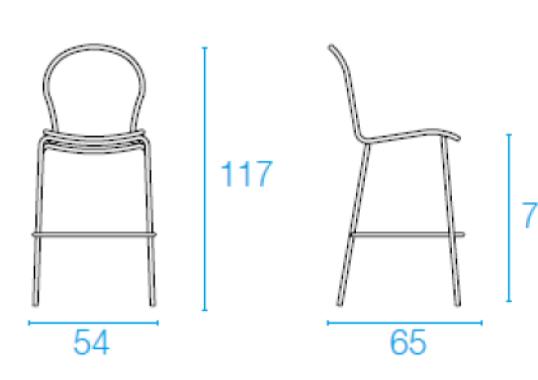 Стул от фабрики Emu модель 128