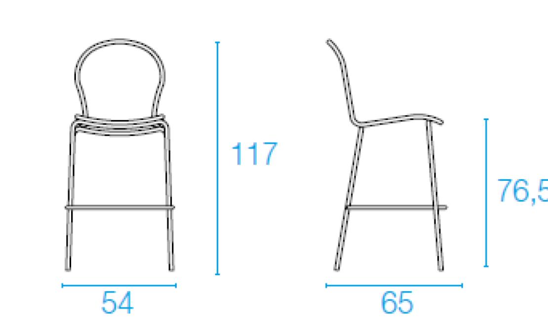 Стул от фабрики Emu модель 128