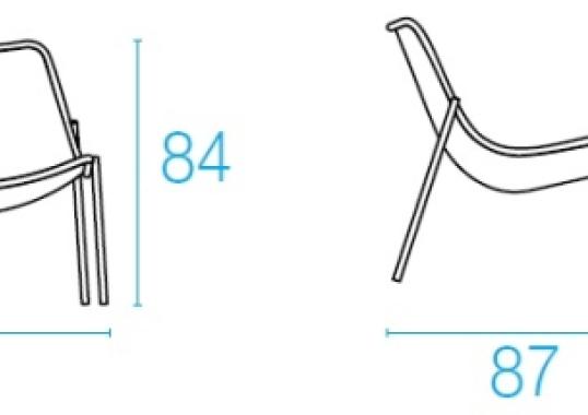 Уличное кресло от фабрики Emu модель 469