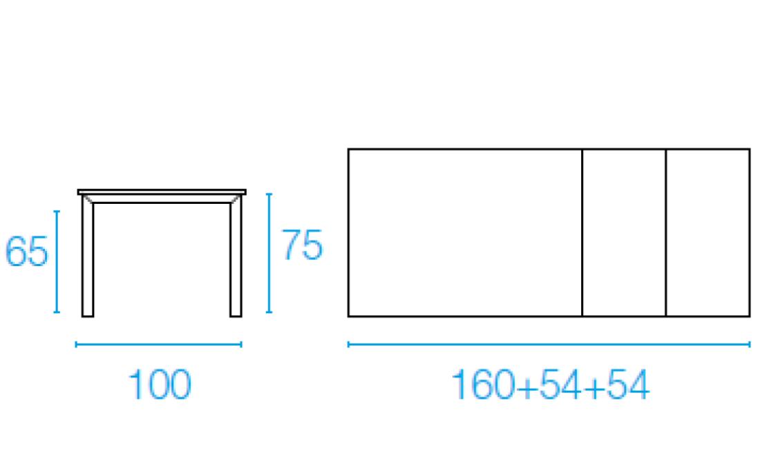 Стол от фабрики Emu модель 479/480EXTENSIBLETABLE