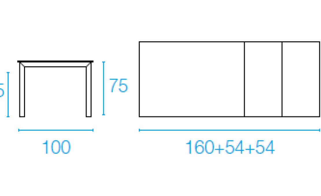 Стол от фабрики Emu модель 479/480EXTENSIBLETABLE