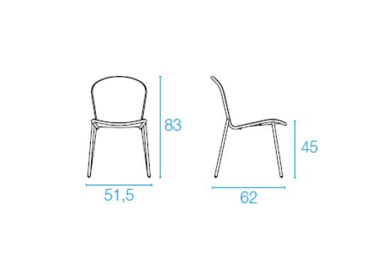 Стул от фабрики Emu модель 457