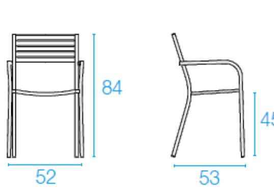 Кресло от фабрики Emu модель 268/267