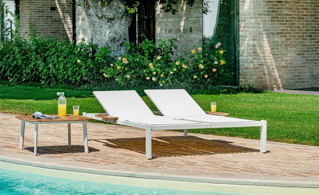 Шезлонг уличныйот фабрики Emu модель Shine 295
