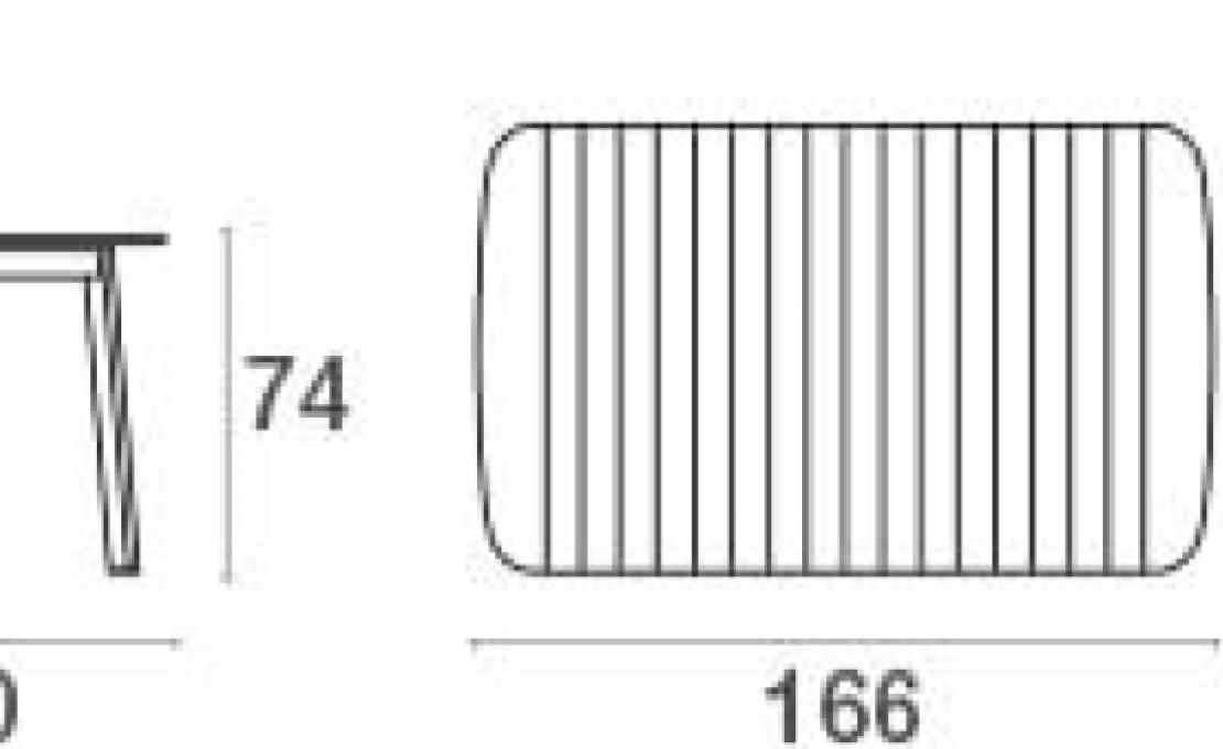 Уличный стол от фабрики Emu модель Shine Table Emu 