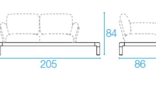 Диван от фабрики Emu модель 76TAMISOFA