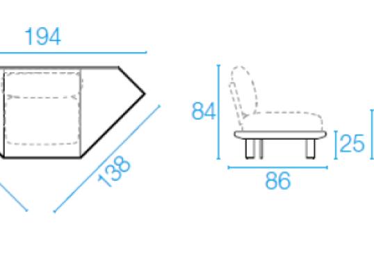 Диван от фабрики Emu модель 76TAMISOFA