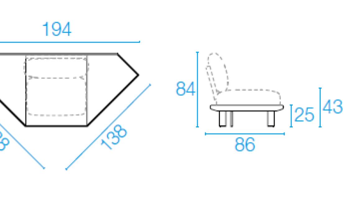 Диван от фабрики Emu модель 76TAMISOFA