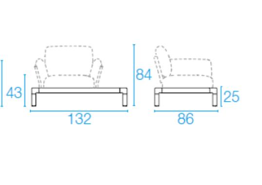 Диван от фабрики Emu модель 76TAMISOFA