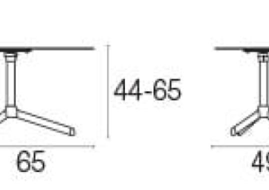 Уличный стол от фабрики Emu модель 726 Terramare 