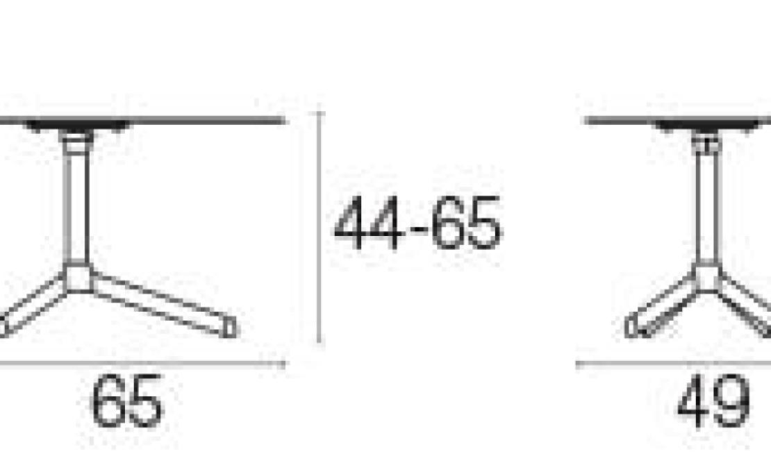 Уличный стол от фабрики Emu модель 726 Terramare 