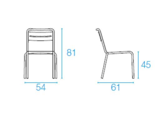 Стул от фабрики Emu модель 1361