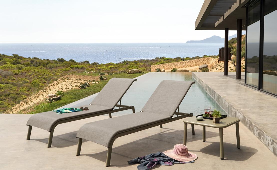 Шезлонг уличныйот фабрики Emu модель 198