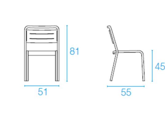 Стул от фабрики Emu модель 208 Urban 