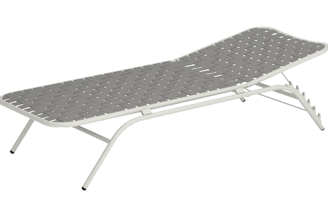Шезлонг уличныйот фабрики Emu модель 504