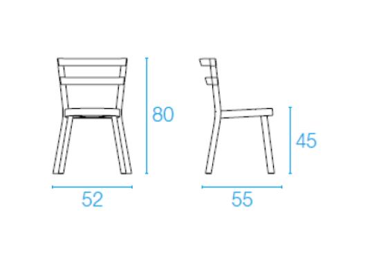 Стул от фабрики Emu модель 655