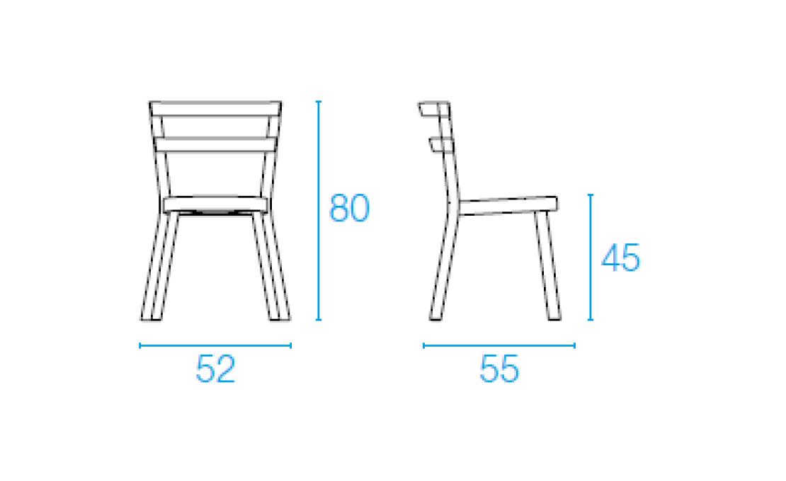 Стул от фабрики Emu модель 655
