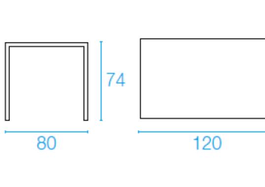 Стол от фабрики Emu модель 09EMUURBANTABLE