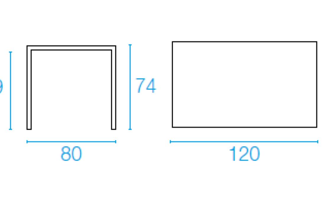 Стол от фабрики Emu модель 09EMUURBANTABLE