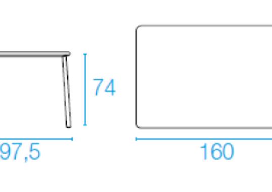 Стол от фабрики Emu модель 505