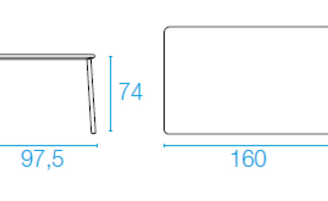 Стол от фабрики Emu модель 505
