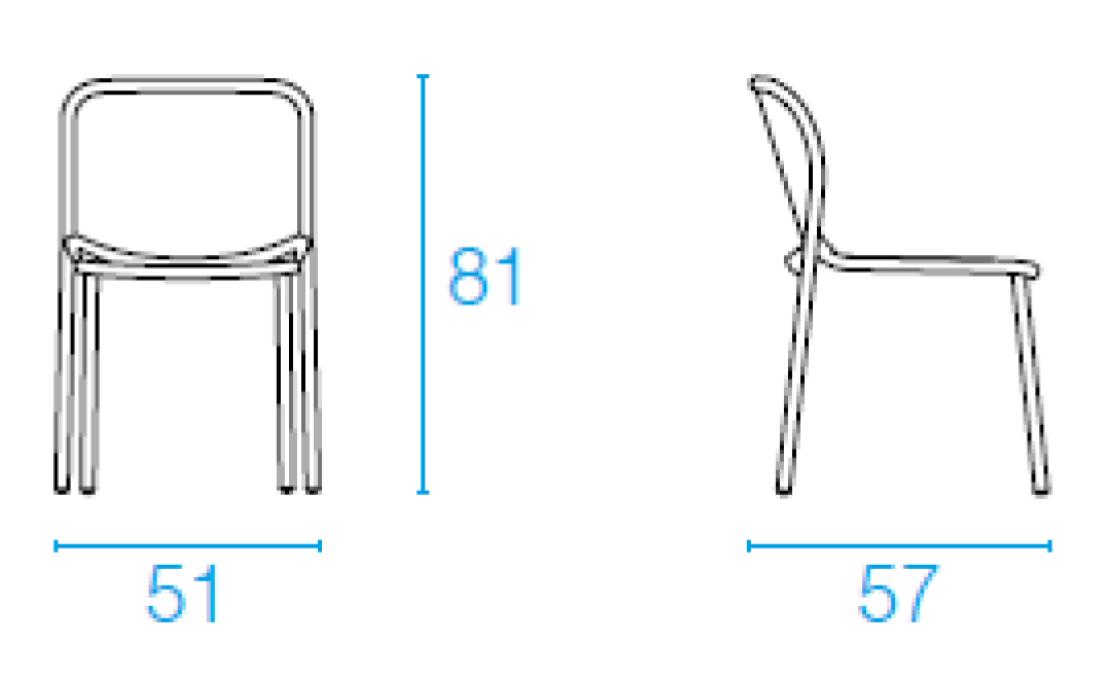 Стул от фабрики Emu модель 500