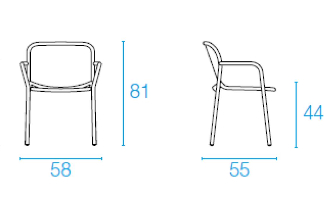 Кресло от фабрики Emu модель 501