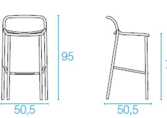 Стул от фабрики Emu модель 533