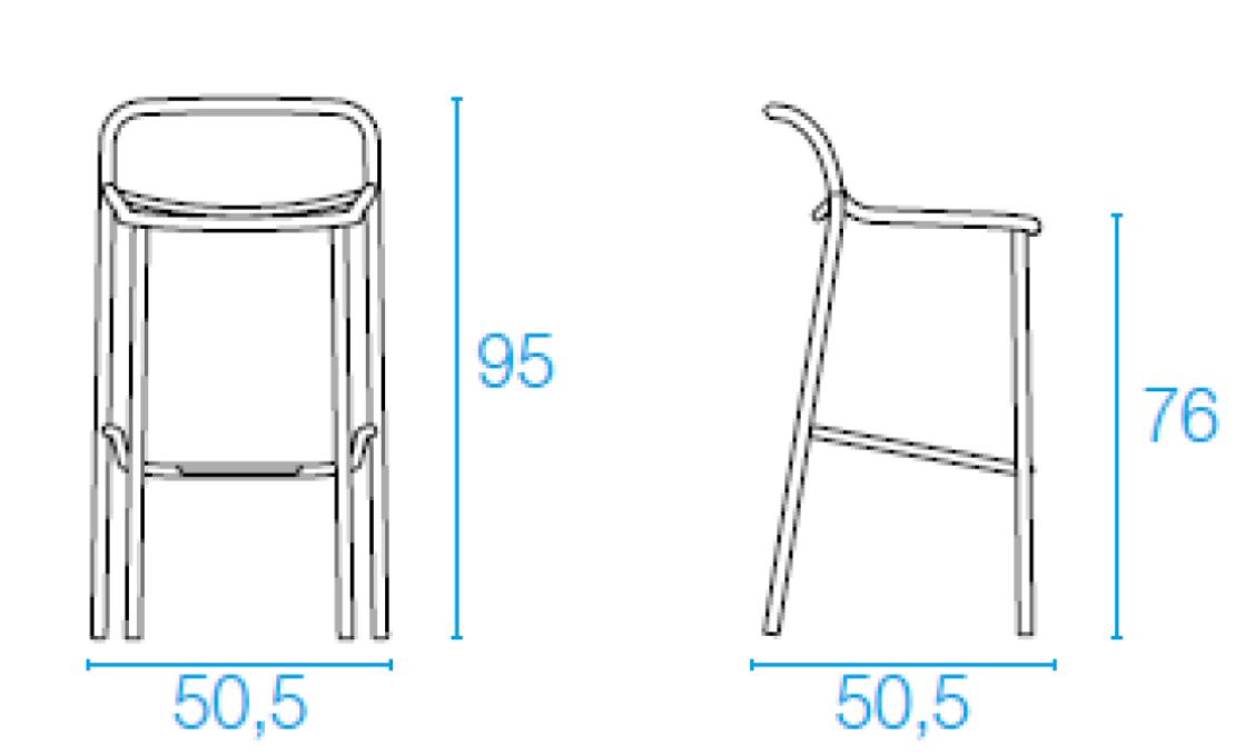 Стул от фабрики Emu модель 533
