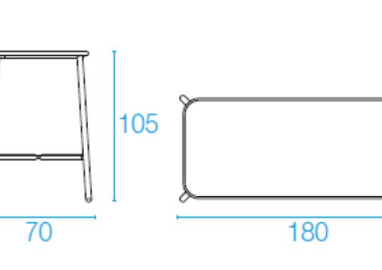 Стол от фабрики Emu модель 538