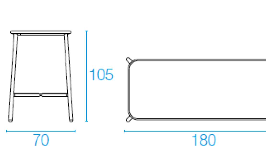 Стол от фабрики Emu модель 538