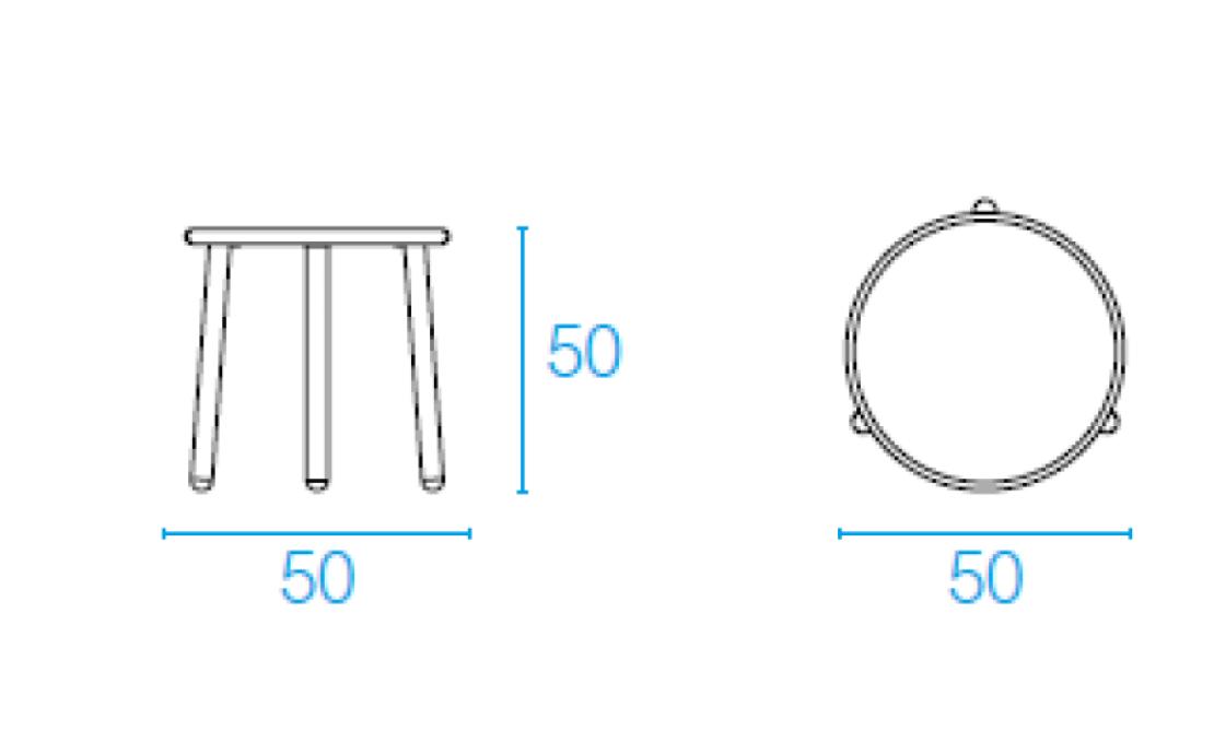 Уличный стол от фабрики Emu модель 507/509 YARDCOFFEETABLE