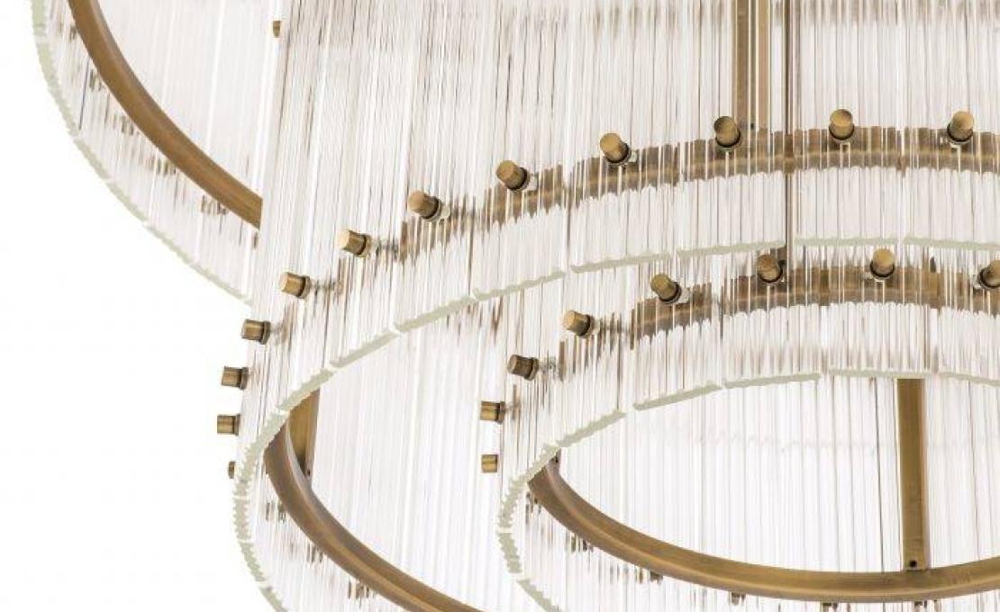 Люстра от фабрики Eichholtz модель Ruby Chandelier