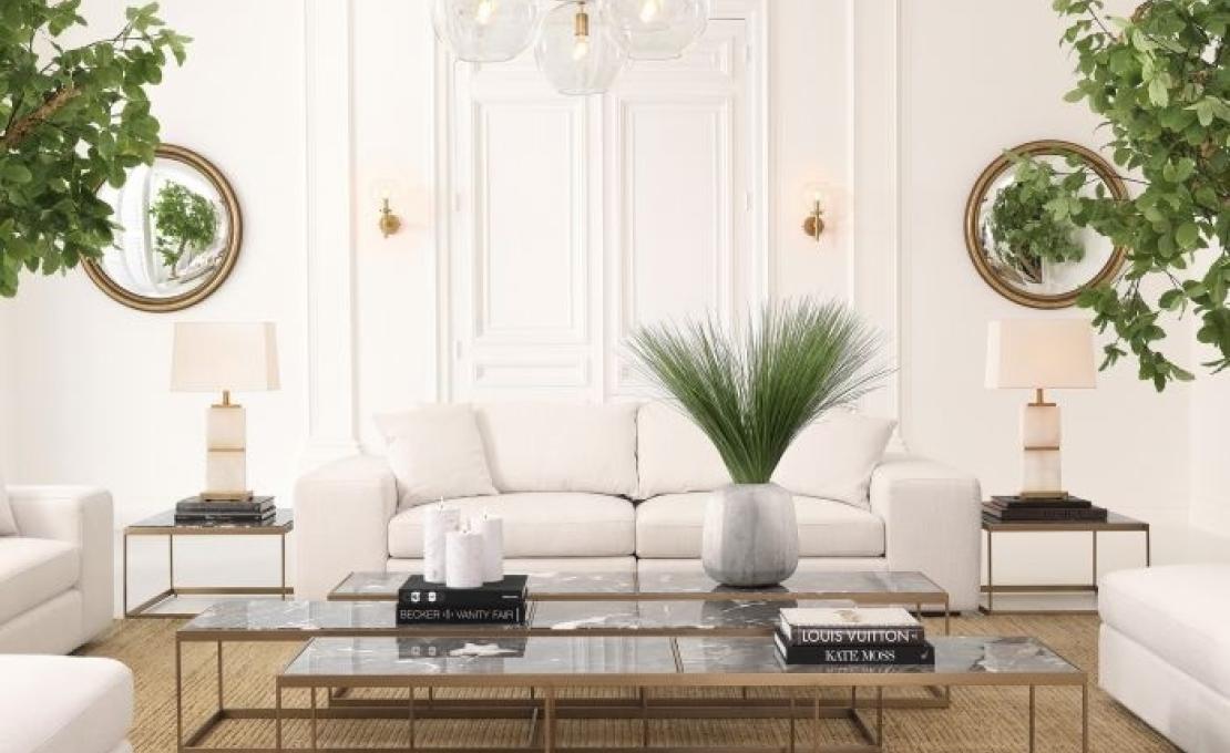 Журнальный столик от фабрики Eichholtz модель La Quinta Side Table