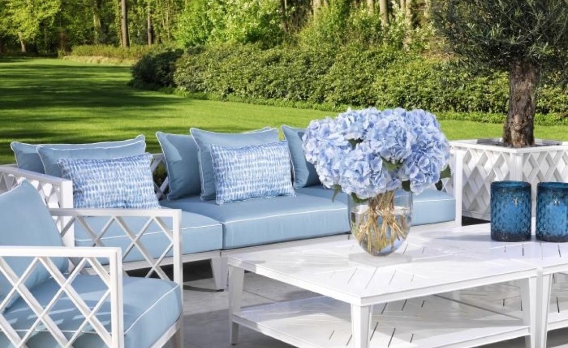 Уличный диван от фабрики Eichholtz модель 112743