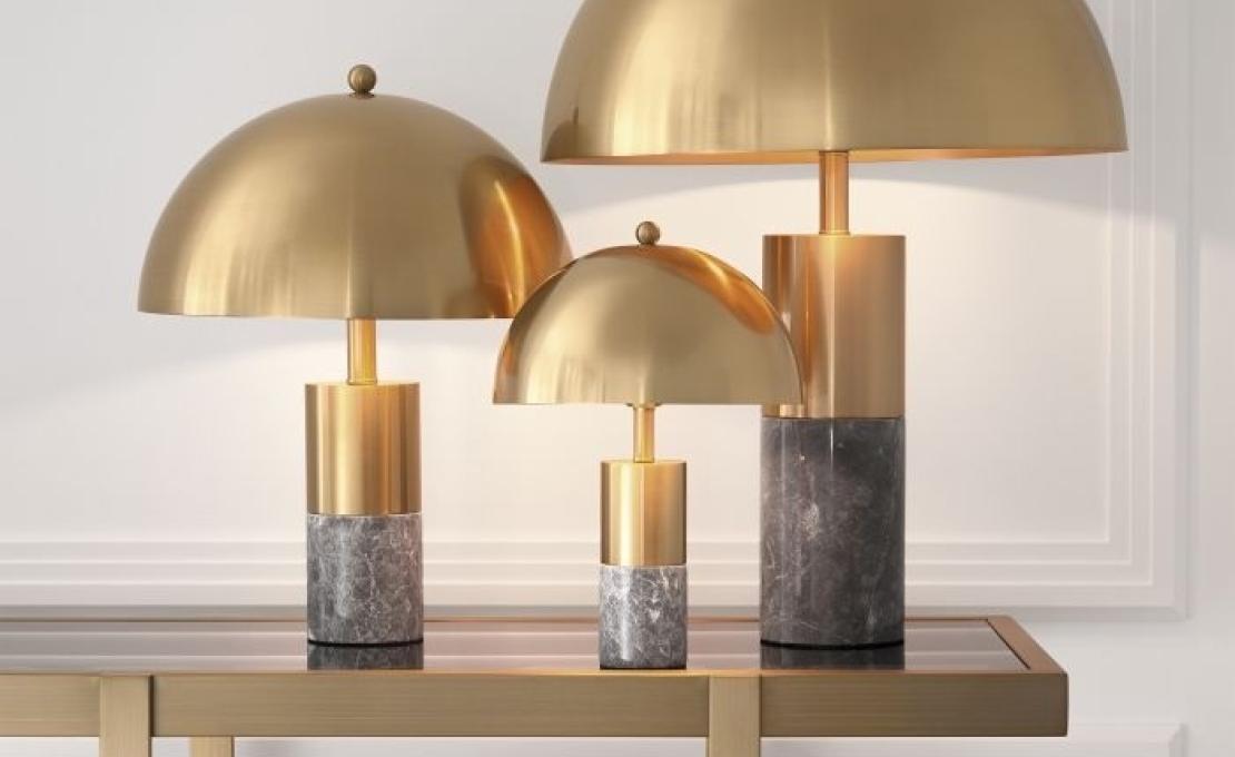 Настольная лампа от фабрики Eichholtz модель Table Lamp Flair