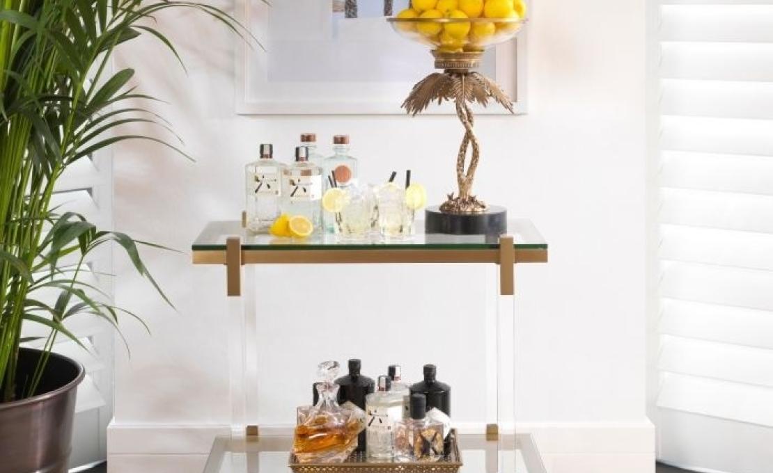 Тележка от фабрики Eichholtz модель Trolley Royalton